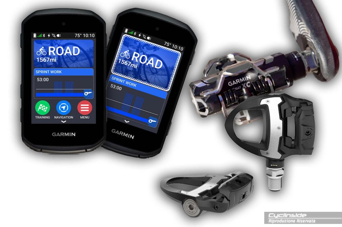 garmin edge 850 edge 500 e pedali
