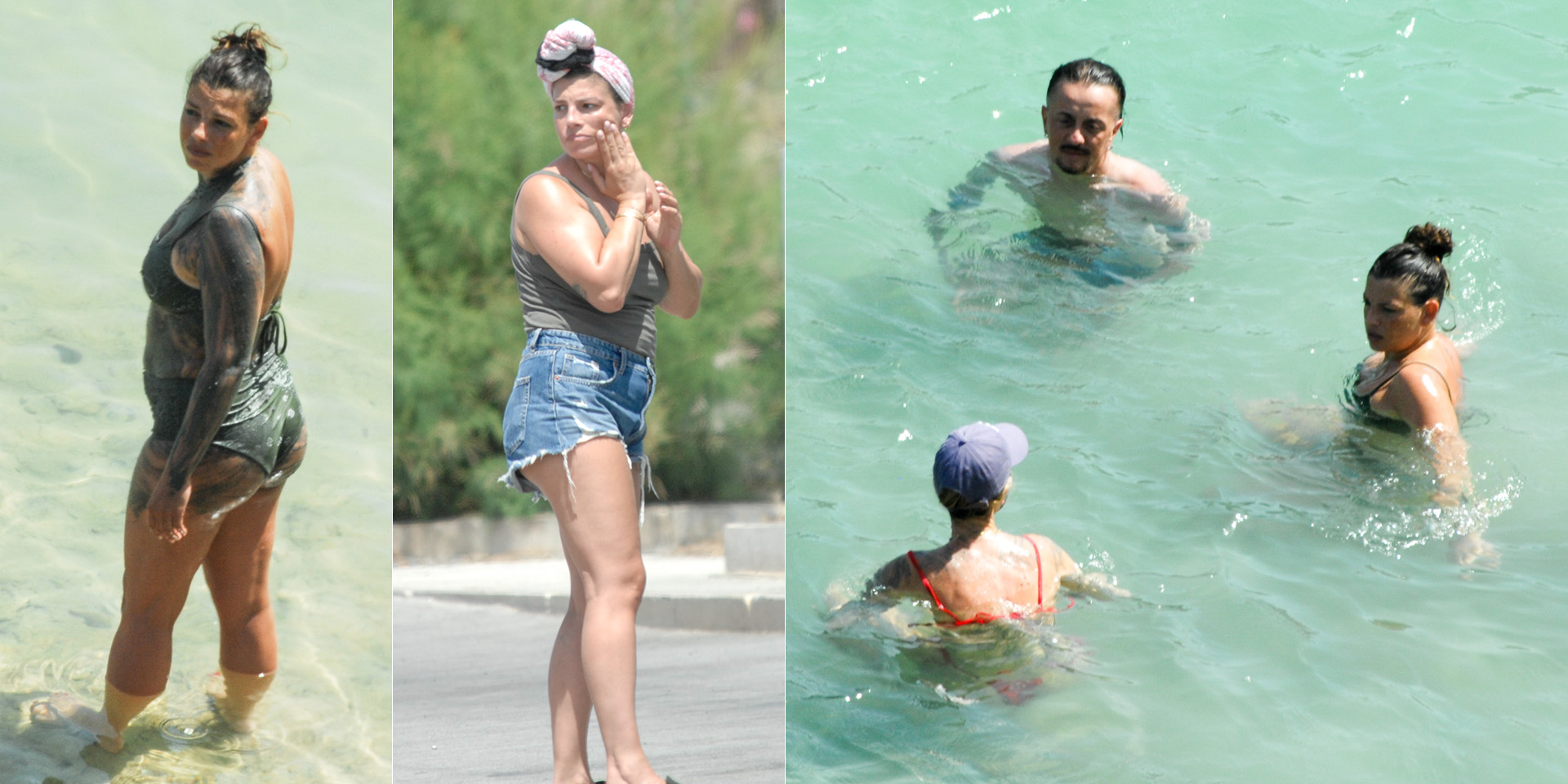 Emma Marrone in vacanza con gli amici a Pantelleria
