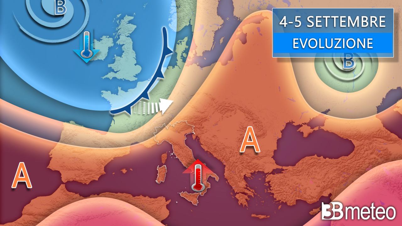 Evoluzione 4/5 settembre