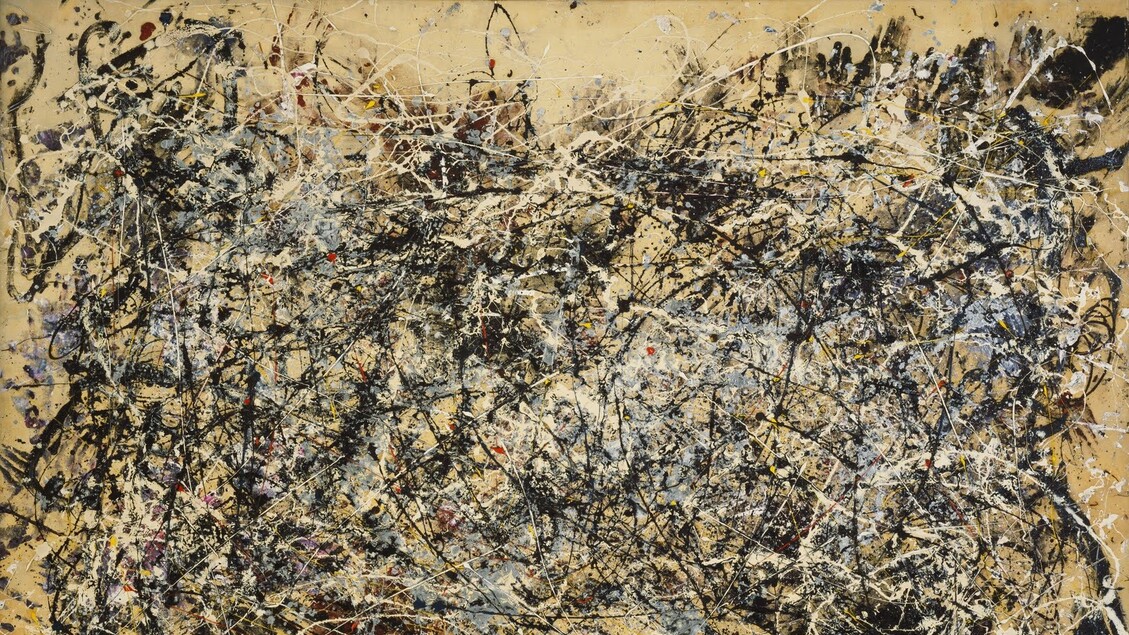 Scoperta l'origine del blu nel più celebre dipinto di Pollock - Scienza e arte