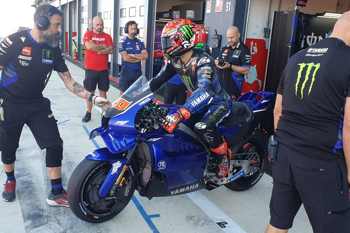 Quartararo: "Feeling peggiore col V4, non credo risolverà i nostri problemi"