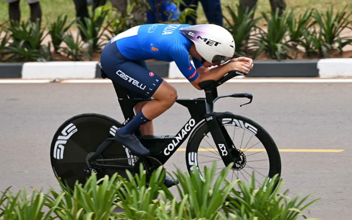 Venturelli bronzo ai Mondiali di ciclismo nella cronometro u23 femminile | Sky Sport