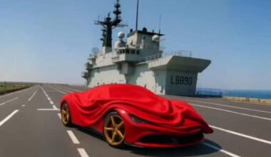 Record velocità, Fabio Barone a caccia dell'impresa: con una Ferrari sul ponte di una nave