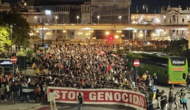 Fiaccolata per Gaza sabato 27 settembre, percorso corteo, strade chiuse e modifiche viabilità