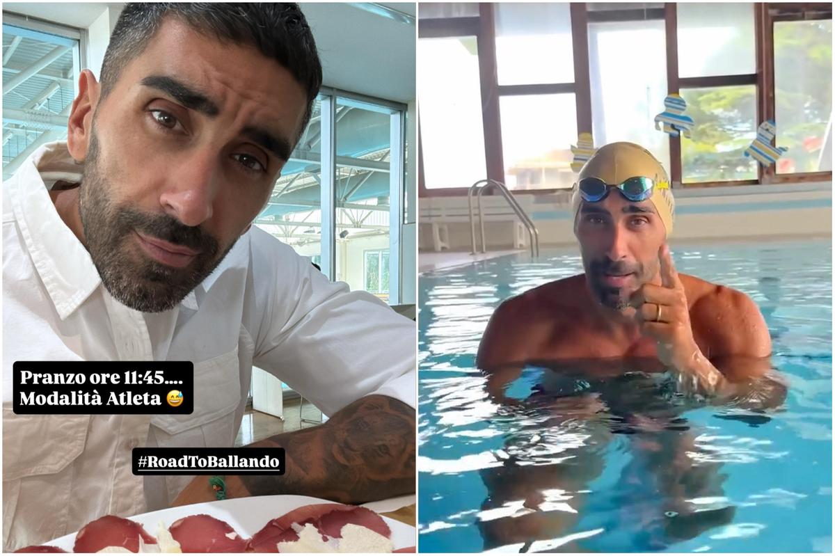 “Pranzo alle 11,45 in modalità atleta”