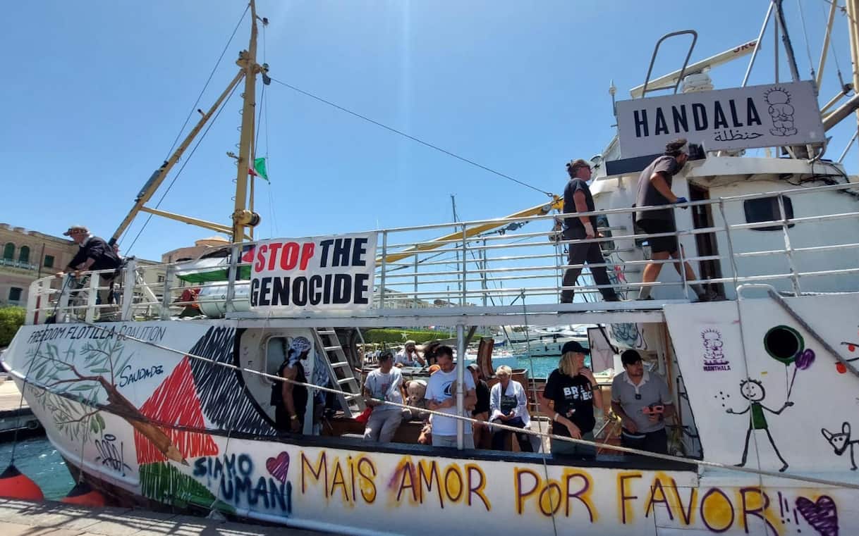 Global Sumud Flotilla, giornalista Del Vecchio cacciata. Attivisti: 'Non ha rispettato regole'