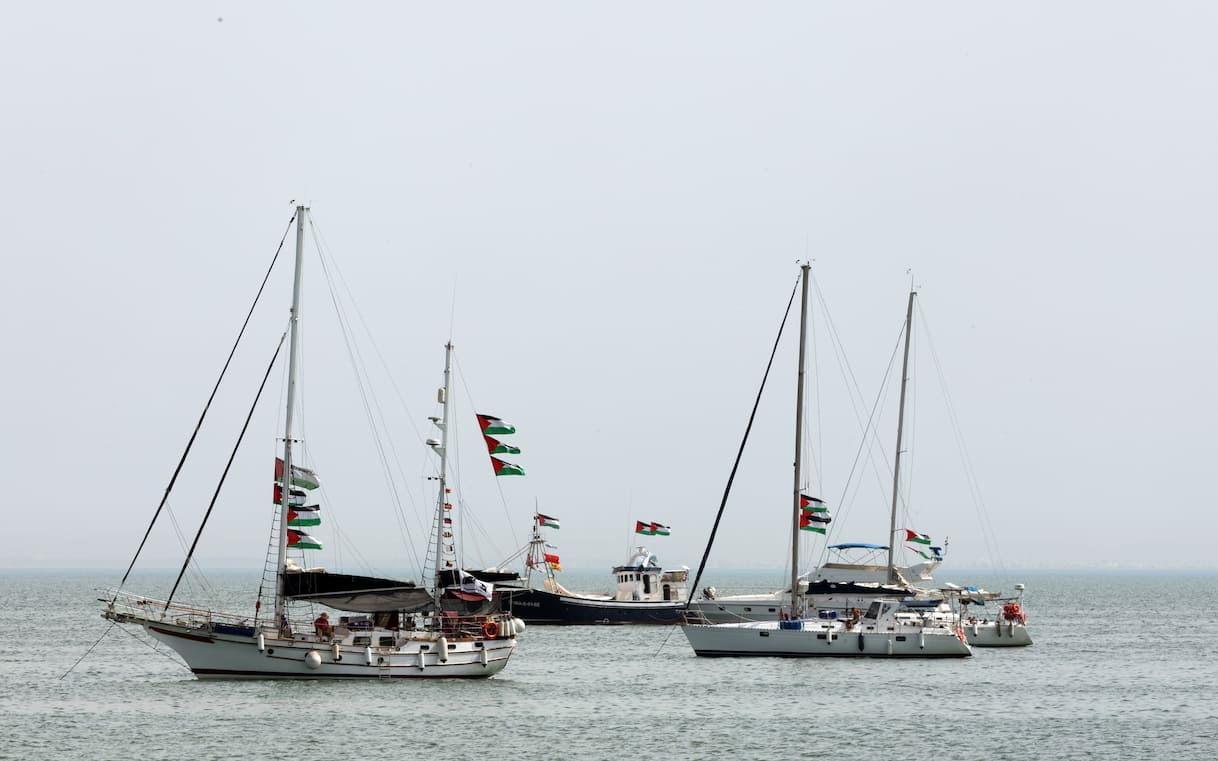 Global Sumud Flotilla, imbarcazioni dirette a Gaza partite da Portopalo
