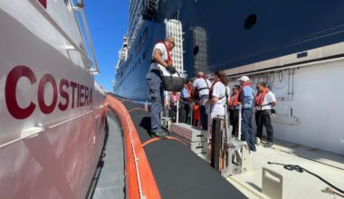 Cagliari, donna colta da ictus sulla nave da crociera: soccorsa dalla guardia costiera