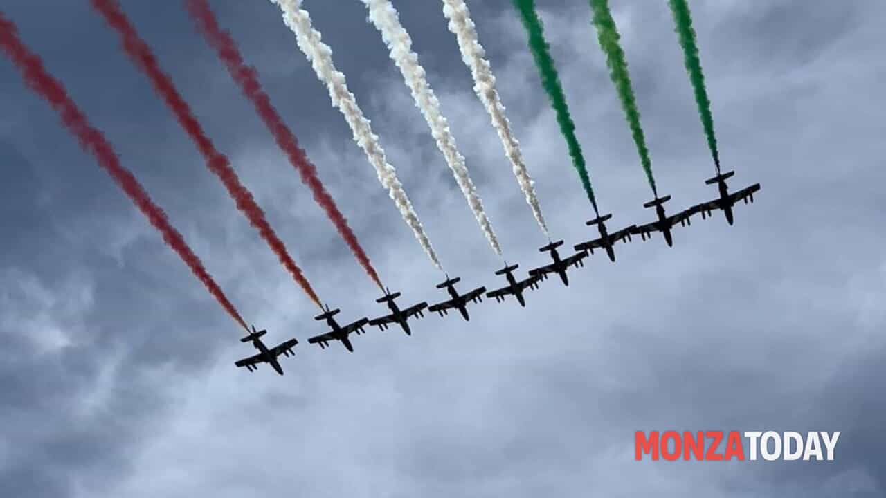 Frecce tricolori, a che ora passano oggi a Monza per il Gran Premio: quando vederle