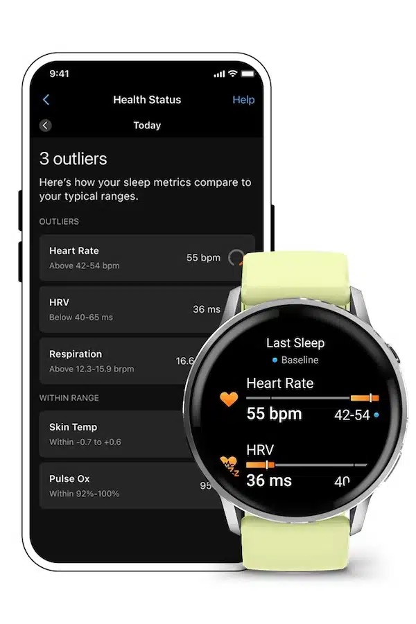 Garmin Health Status: la nuova funzione che monitora la salute attraverso il sonno è già disponibile in beta 1