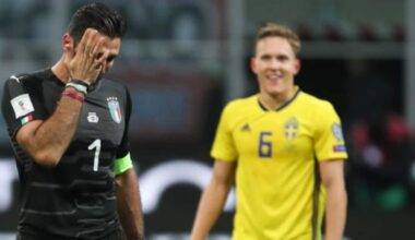L'Italia ai playoff per i Mondiali? C'è il rischio incubi Svezia e Macedonia del Nord