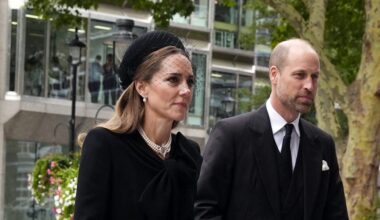 Kate Middleton con una borsa Chanel al funerale della duchessa di Kent