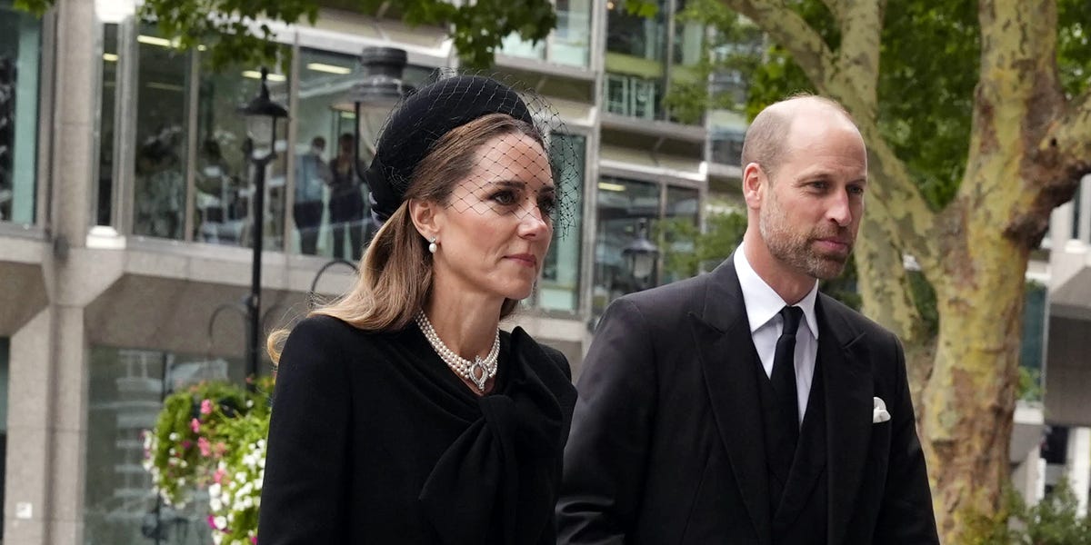 Kate Middleton con una borsa Chanel al funerale della duchessa di Kent