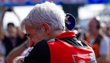 MotoGP 2025. GP di San Marino. Il commento di Gigi Dall'Igna: "Marquez re indiscusso del 2025, Pecco? Test importanti, ma un giorno non è sufficiente per risolvere una situazione così delicata" - MotoGP
