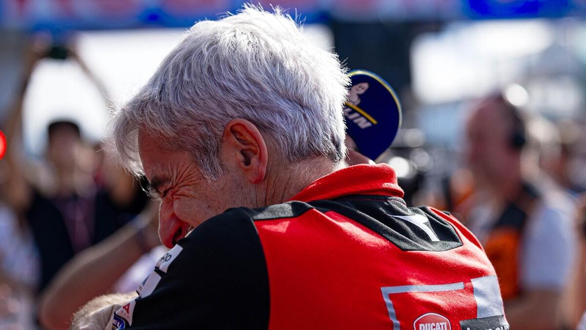 MotoGP 2025. GP di San Marino. Il commento di Gigi Dall'Igna: "Marquez re indiscusso del 2025, Pecco? Test importanti, ma un giorno non è sufficiente per risolvere una situazione così delicata" - MotoGP