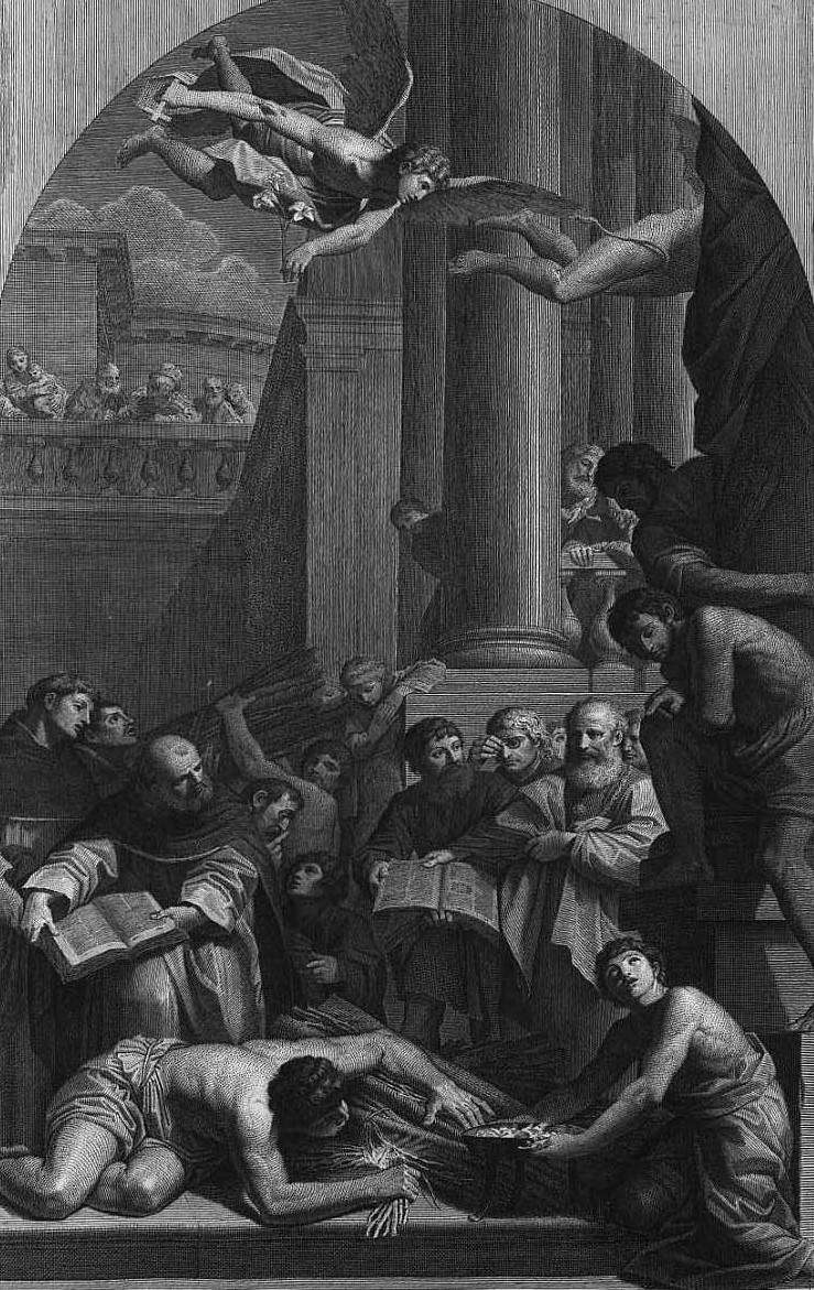 7. Giulio Traballesi (da Lionello Spada), Il Miracolo del Libro (XVII secolo)