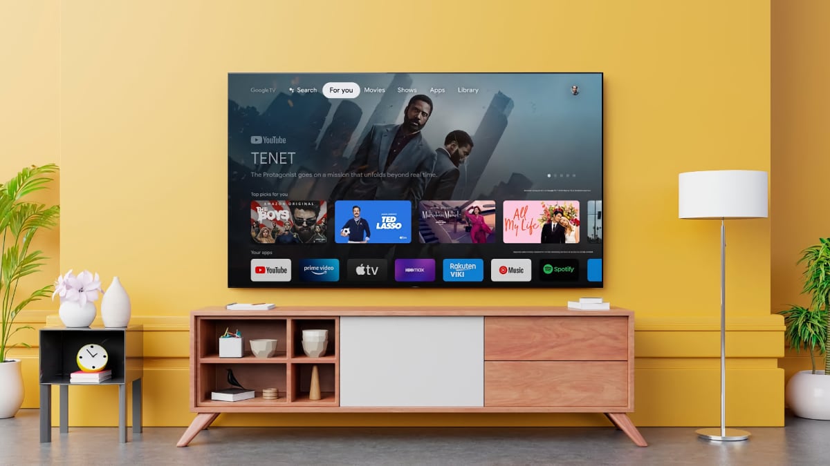 Google TV si rinnova dopo anni: nuova interfaccia utente per la schermata principale