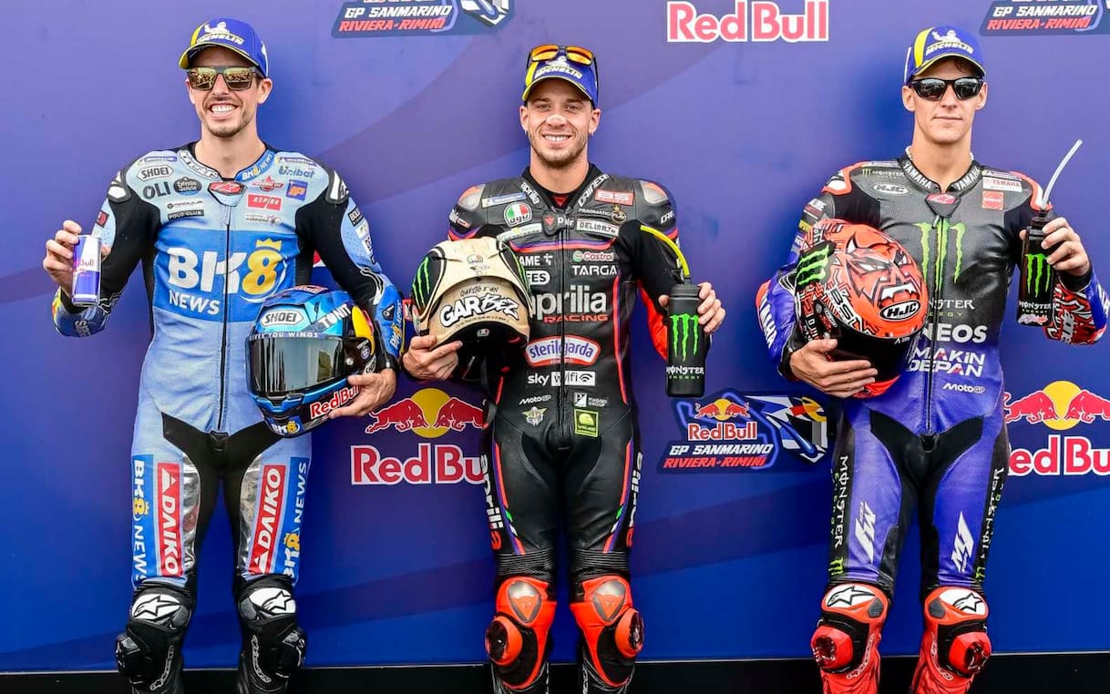 MotoGp, la griglia di partenza del Gp Misano (San Marino) 2025