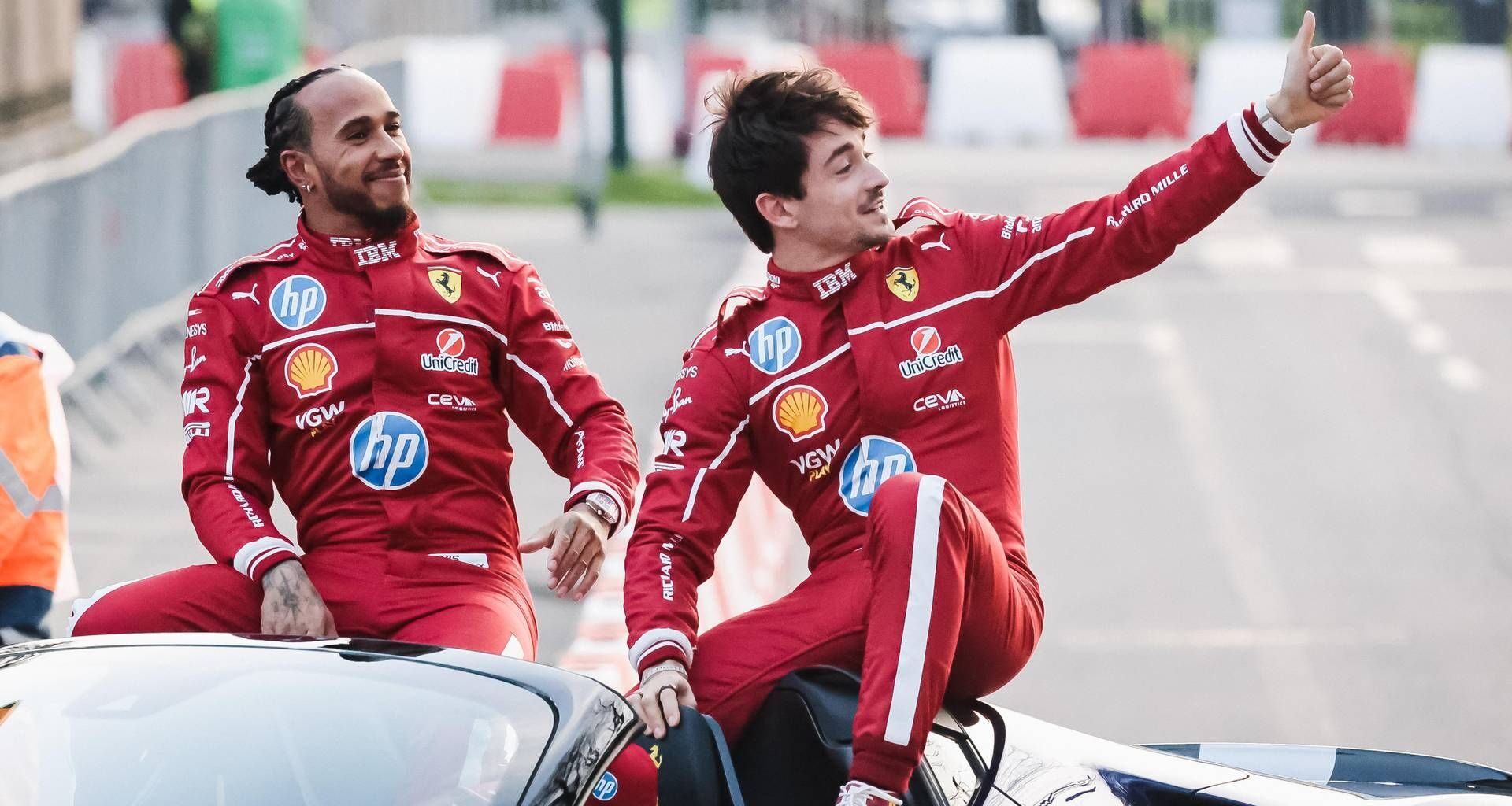 Gp Monza, la Ferrari cambia look. Ecco la 'nuova' Rossa di Hamilton e Leclerc
