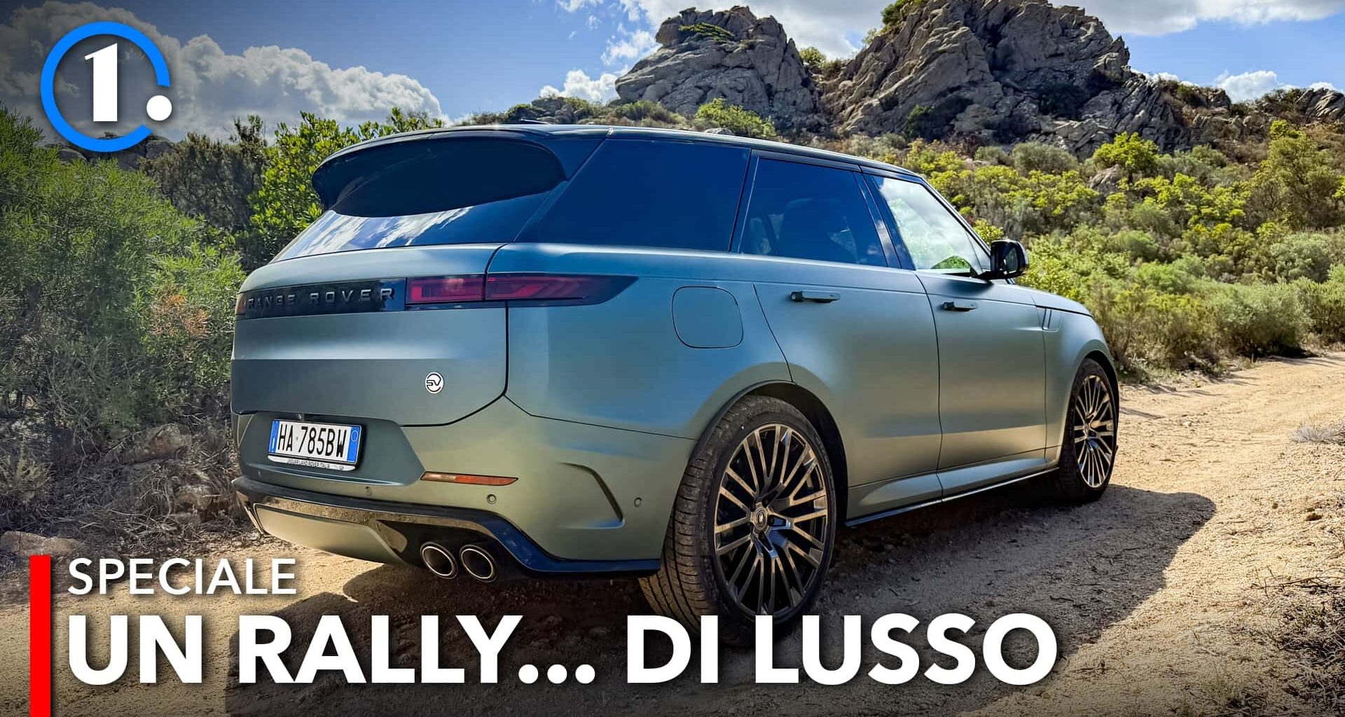 Ho guidato una Range Rover Sport da 200.000 euro sullo sterrato