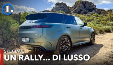 Ho guidato una Range Rover Sport da 200.000 euro sullo sterrato