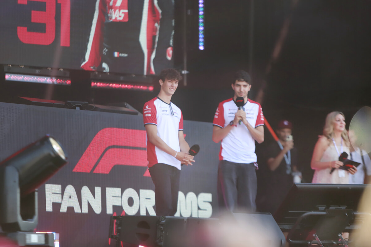 I piloti del team Haas (Foto di Massimo Chisari)