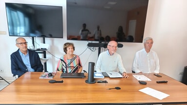 I presidenti dei comitati Fabrizio Burzacchini  Michela Lunesu Roberto Amici  Maurizio Ramazzotti