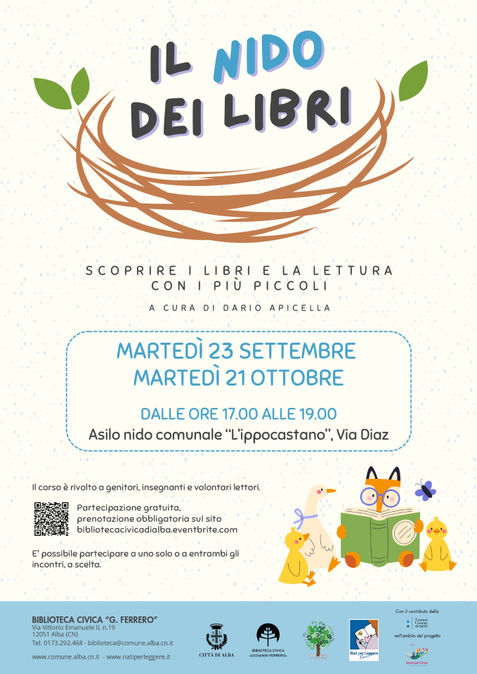 Il nido dei libri - scoprire i libri e la lettura con i più piccoli