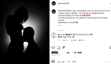 “Alessandra Amoroso e Valerio Pastore genitori, è nata Penny”