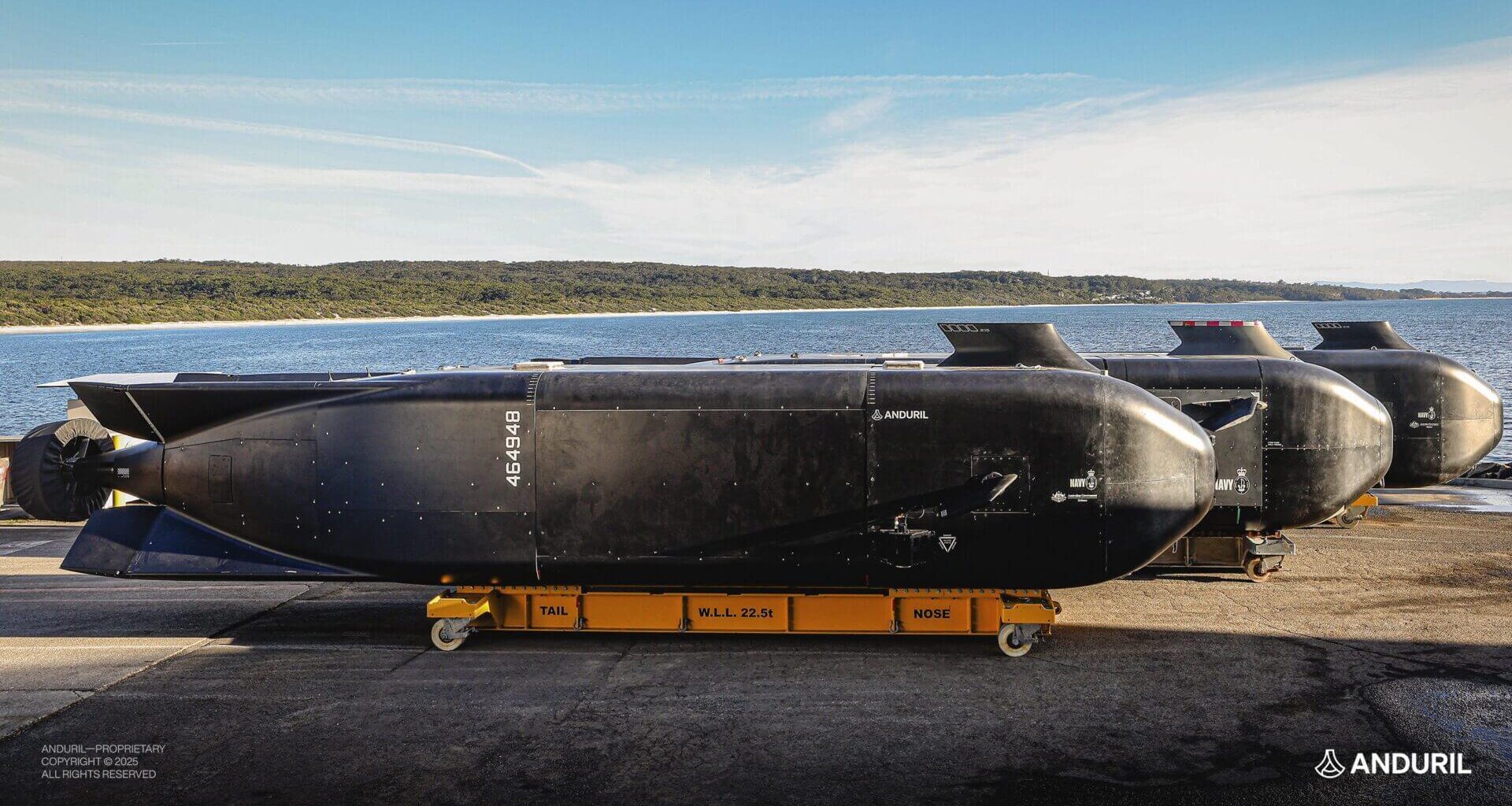 La Royal Australian Navy ordina la produzione degli XL AUV Ghost Shark di Anduril