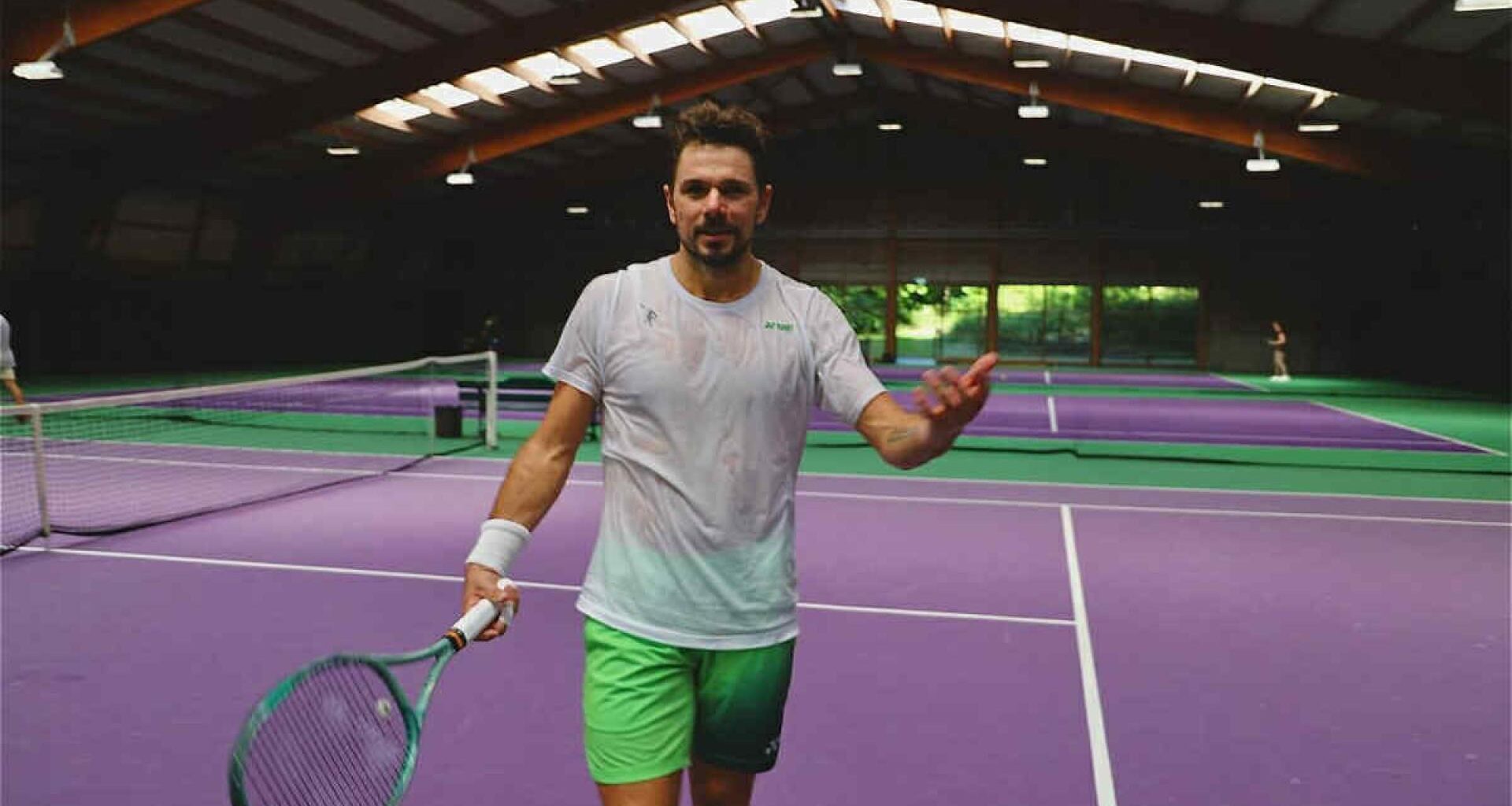 "Ama il tennis o ha un grande debito? "