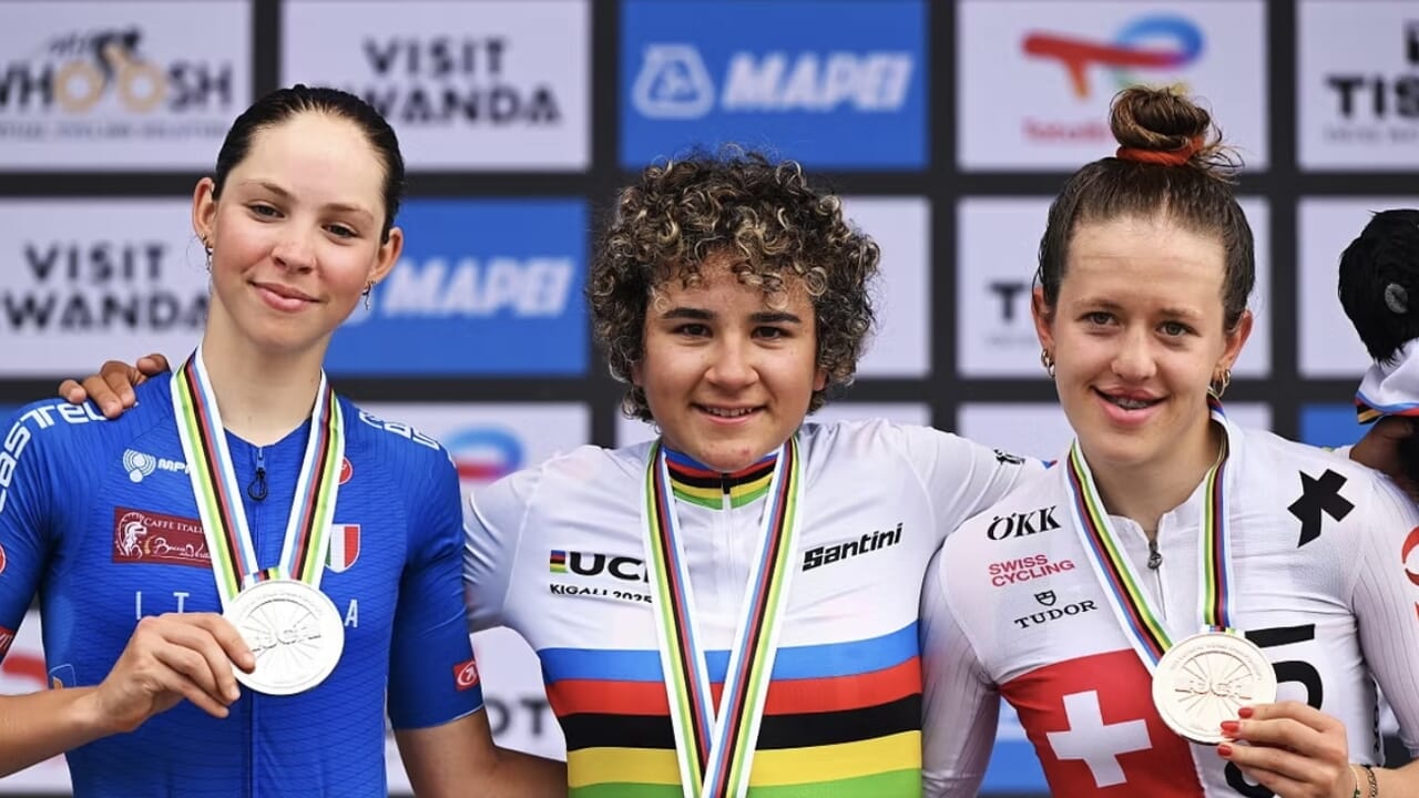 Mondiali di ciclismo in Ruanda, medaglia d’argento per la trevigiana Chantal Pegolo