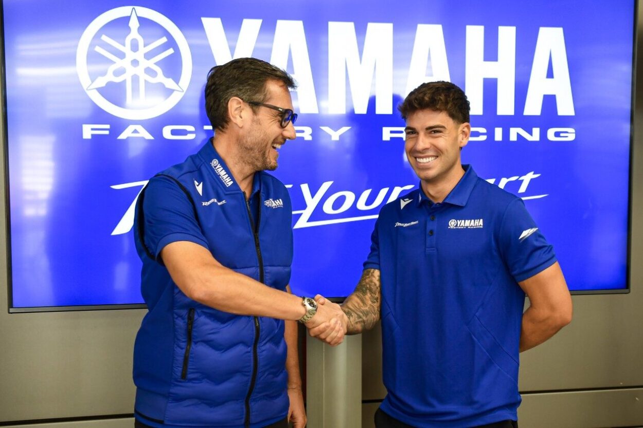 Yamaha rinnova Augusto Fernández in qualità di test rider per il biennio 2026-2027
