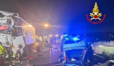 Morta ragazza di 21 anni in un incidente stradale sull'A1 mercoledì 3 settembre notte