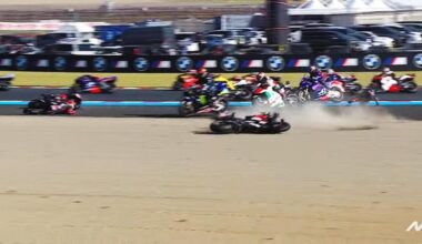 MotoGP 2025. GP del Giappone. Frattura scomposta della clavicola destra per Jorge Martin [VIDEO] - MotoGP