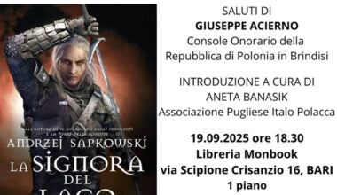 incontro con lo scrittore polacco andrzej sapkowski