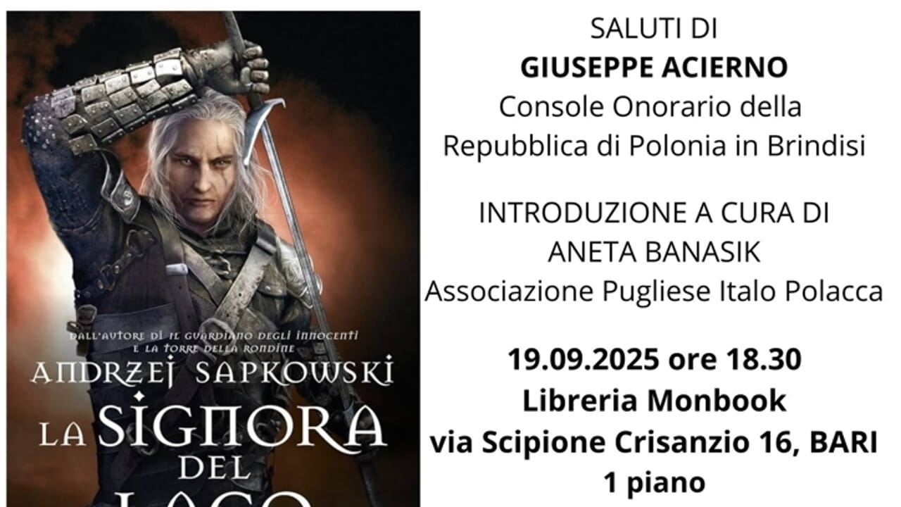 incontro con lo scrittore polacco andrzej sapkowski