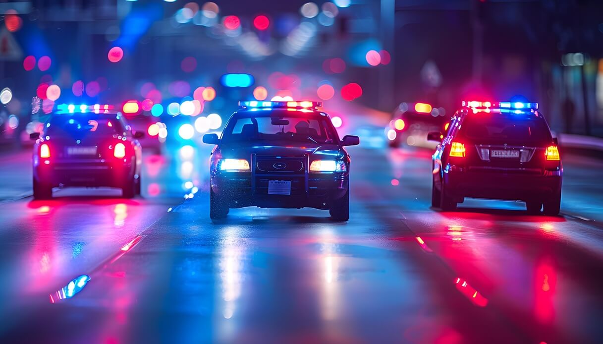 Ladro di auto in fuga, sorprende tutti e si ferma a fare il pieno di benzina