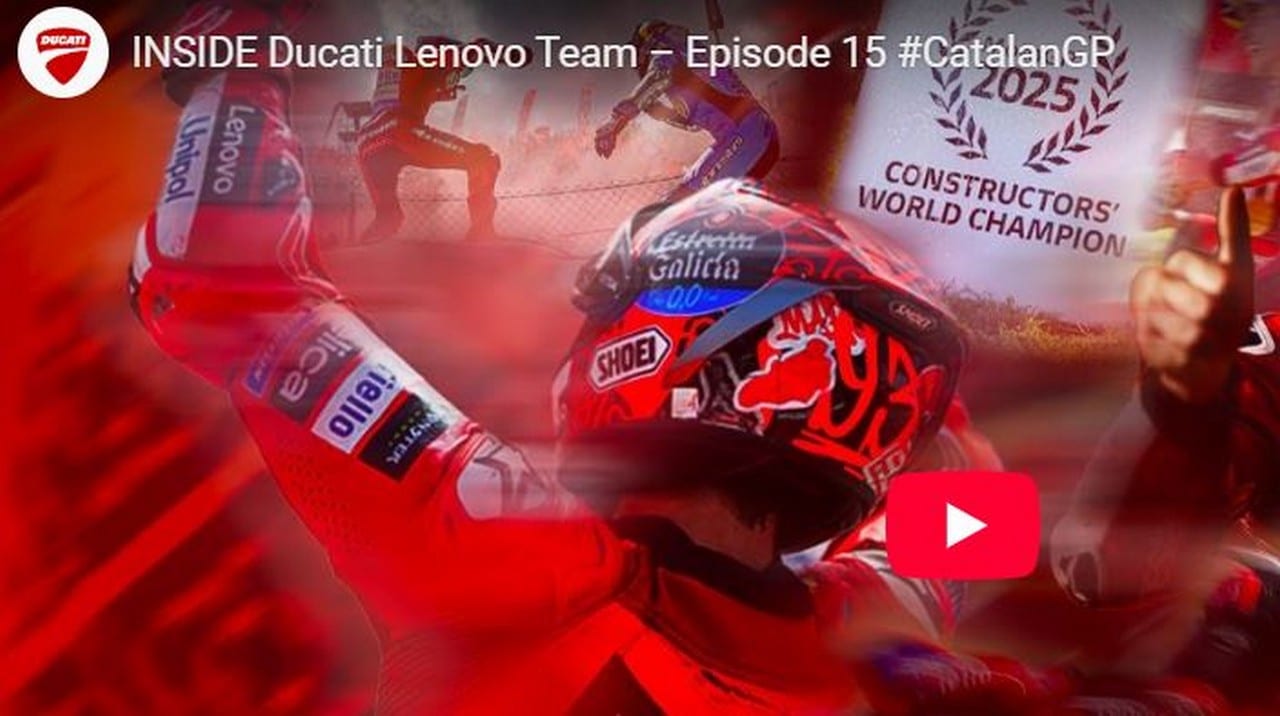 Inside Ducati episodio 15: Gp Catalunya [VIDEO]