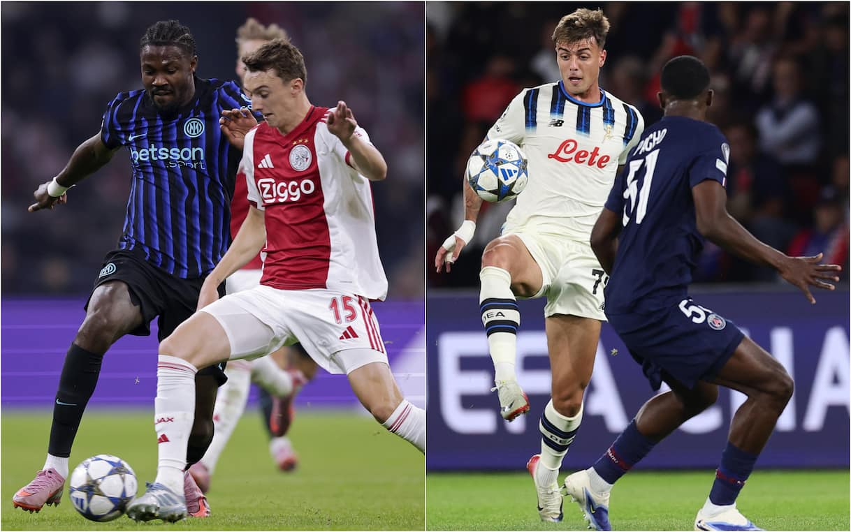 Champions League, i risultati di Ajax Inter e di PSG Atalanta: gol e highlights
