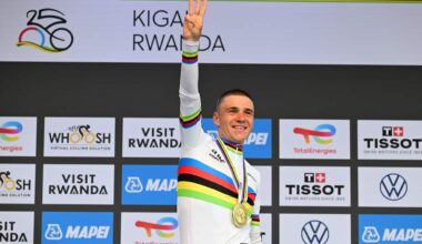 Mondiali ciclismo 2025, Evenepoel vince ancora la cronometro maschile. Pogacar 4°