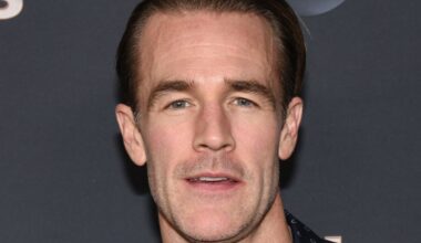 James Van Der Beek salta la reunion di Dawson's Creek, assente per motivi di salute