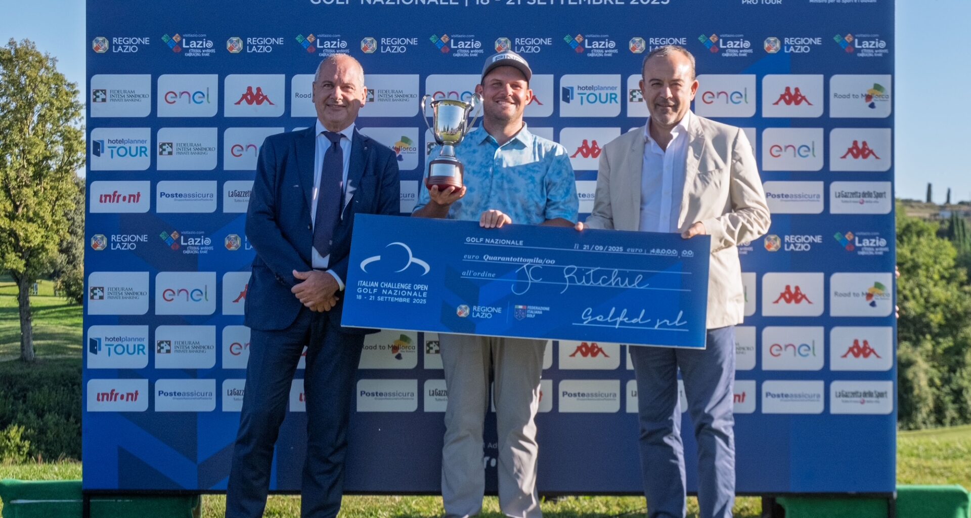 Juan Carlo Ritchie domina l’Italian Challenge Open e vola sul DP World Tour