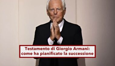 Testamento di Giorgio Armani, come ha pianificato con eleganza il futuro del suo patrimonio: ecco divisioni e novità - Brocardi.it