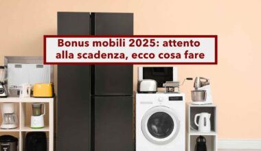 Bonus mobili 2025, la scadenza è vicina, nel 2026 cesserà di esistere: ecco come non perdere l'agevolazione e cosa fare - Brocardi.it