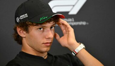 Kimi Antonelli Mercedes F1 addio