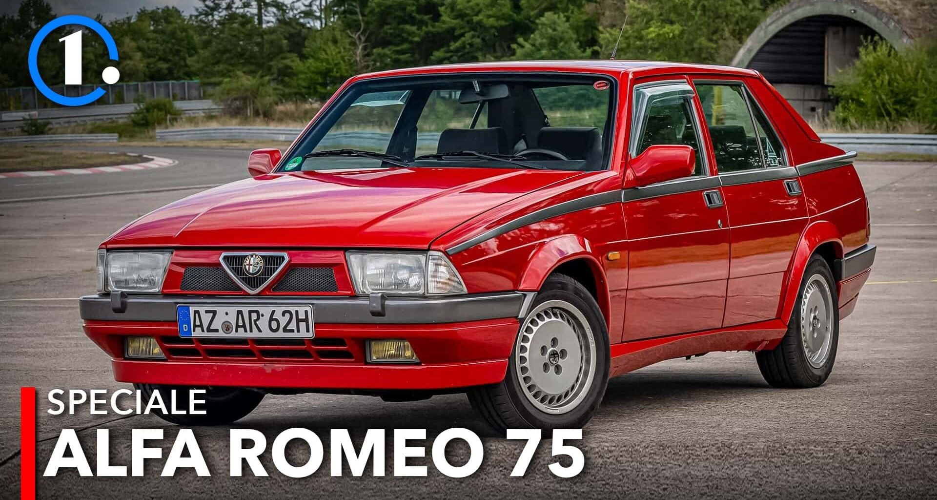 Alfa Romeo 75, un assaggio di Anni '80
