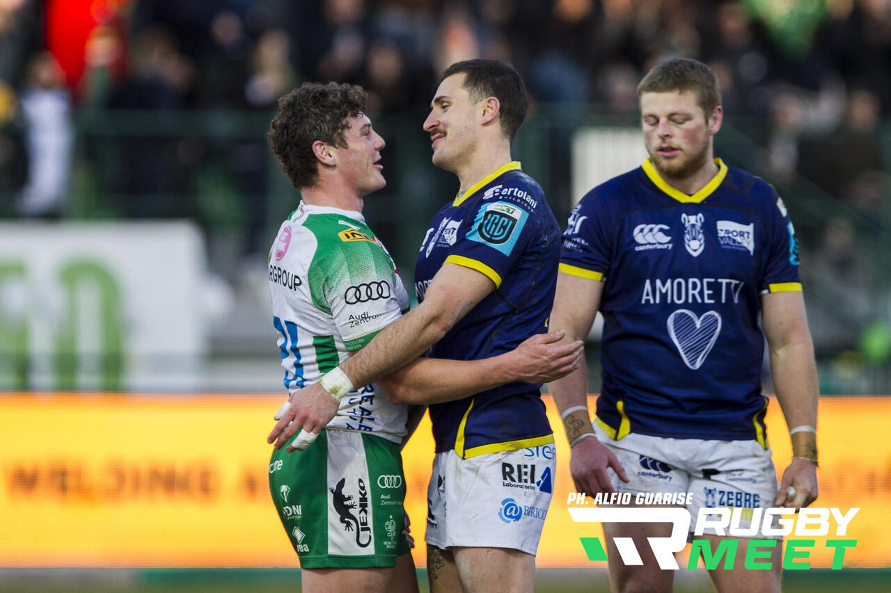 Primo test per Benetton, giornata lunga alle Zebre Parma