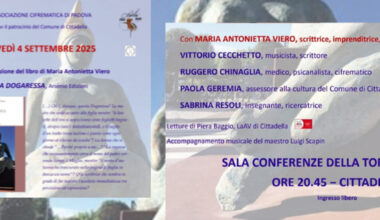 Presentazione del libro "La Dogaressa" il 4 settembre 2025