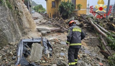 notte di frane, evacuazioni e paura nel Comasco